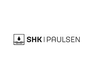 Links ist das Sanitär-Logo der Firma Andreas Paulsen zu sehen. Rechts daneben liest man SHK Paulsen.